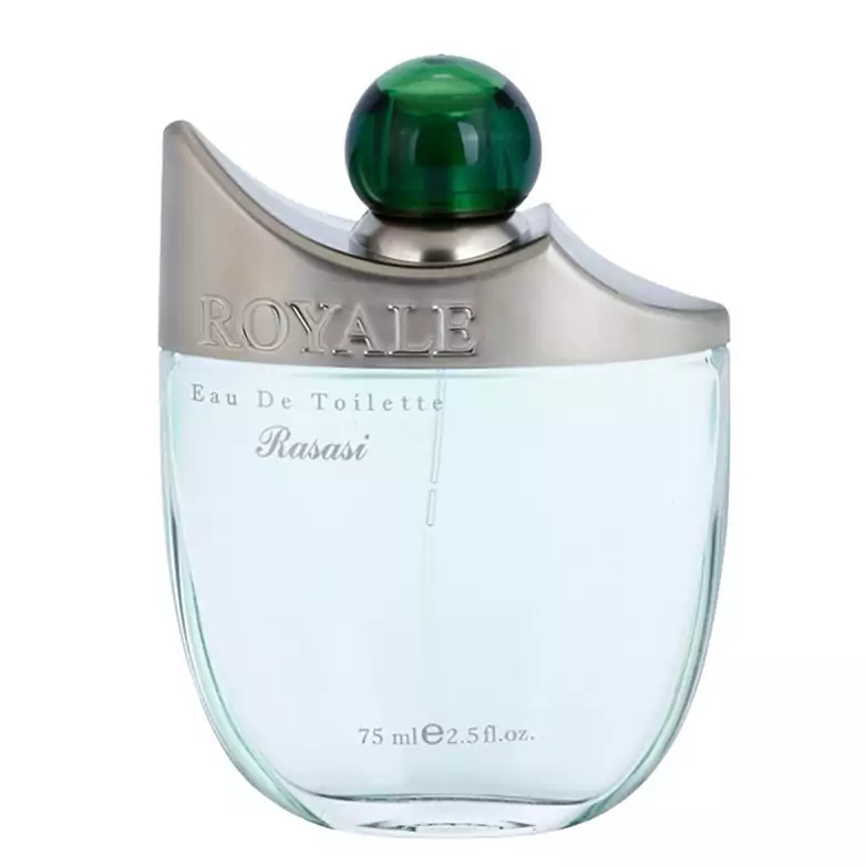 عطر رصاصی رویال سبز مردانه گرمی(دکانت) Rasasi Royale for men
