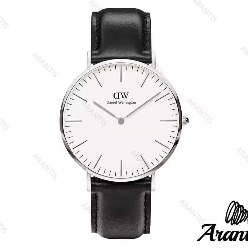 ساعت دنیل ولینگتون مردانه بند چرمی m-1453