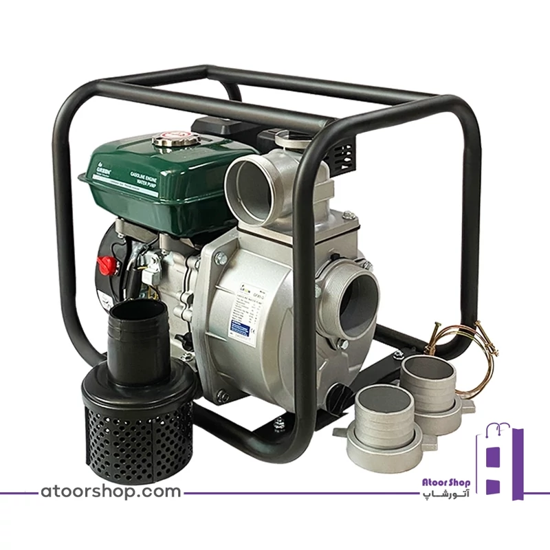 موتور پمپ بنزینی 4 اینچ 7.5 اسب گرین GREEN GF100-1-G1