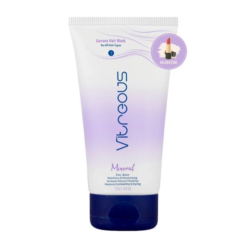 ماسک مو ترمیم کننده مینرال کررا Mineral Carrara Hair Mask