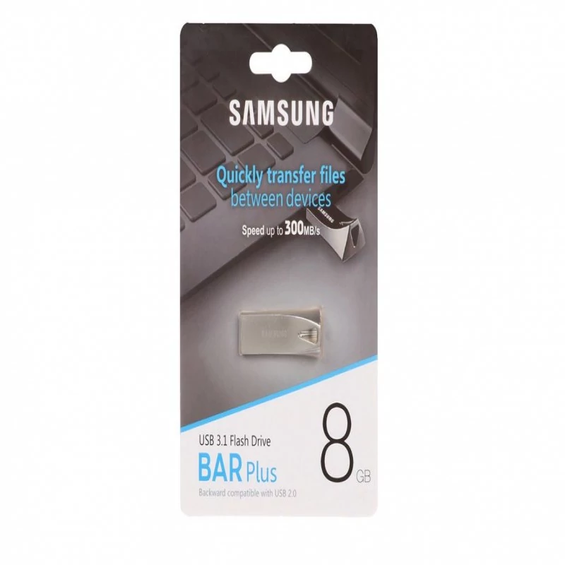 فلش مموری 64 گیگابایت USB3.1 سامسونگ BAR plus سرعت 300MBs ( گارانتی مادام العمر )