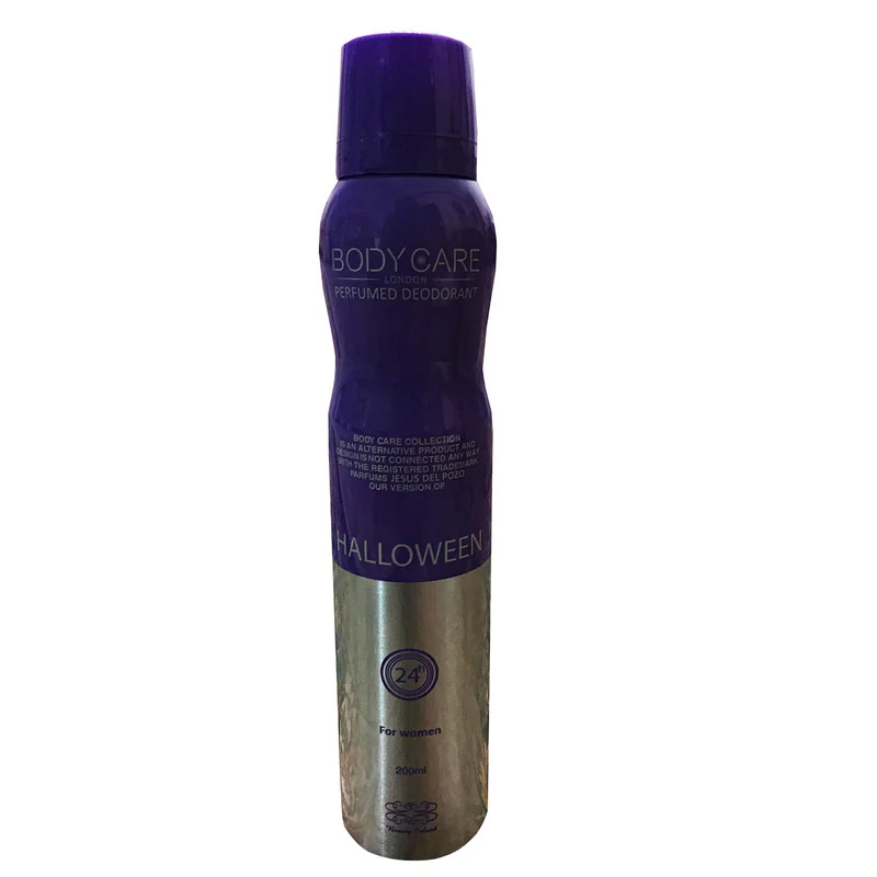 اسپری زنانه بادی کر مدل هالووین حجم 200میل

Body Care Perfumed Deodorant Halloween 200ml

