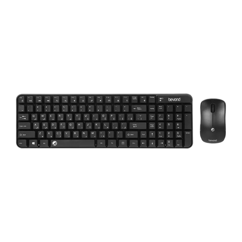 کیبورد و ماوس بی سیم Beyond مدل BMK-2261RF - مشکی