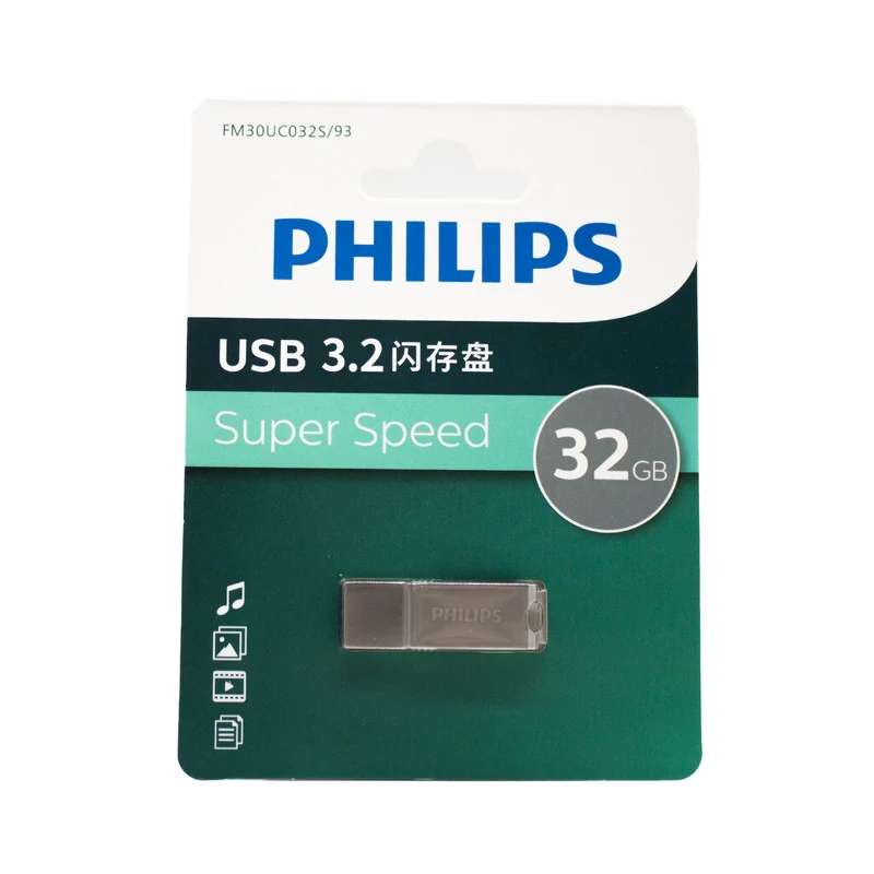 فلش مموری فیلیپس مدل FM30UC ظرفیت 32 گیگابایت با رابط USB 3.2