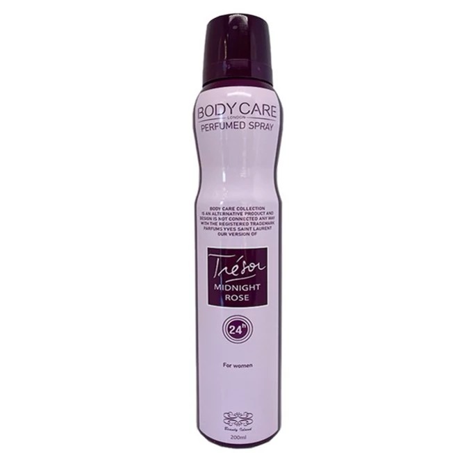 بادی اسپلش زنانه بادی کر مدل Tresor Midnight Rose حجم 250 میل