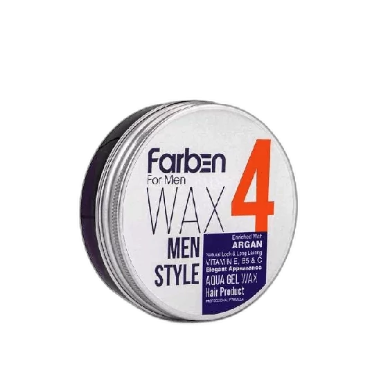 واکس مو فاربن شماره 4 Farben Hair Wax For Men حجم 150 میلیلیتر