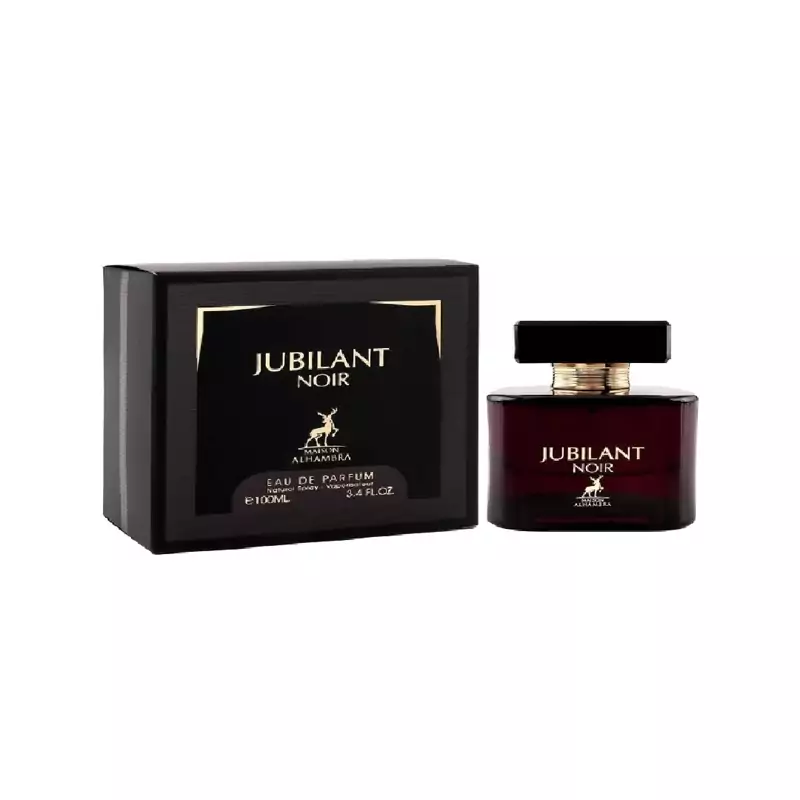 ادکلن جوبیلانت نویر ورساچه کریستال نویر الحمبرا 100 میل (JUBILANT NOIR ALHAMBRA)