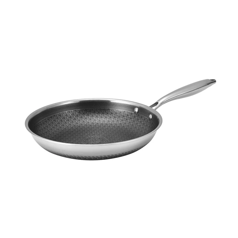 تابه استیل کف لیزری(18cm)مدل bm623