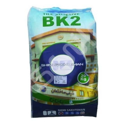 چسب پودری پرسلان الیاف دار BK2 شیمی ساختمان (بکادواف)
