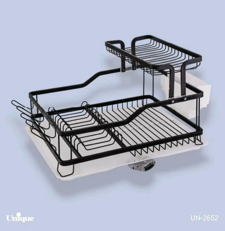 جا ظرفی دوطبقه آلومینیوم مشکی یونیک کد UN-2652 (پس کرایه)