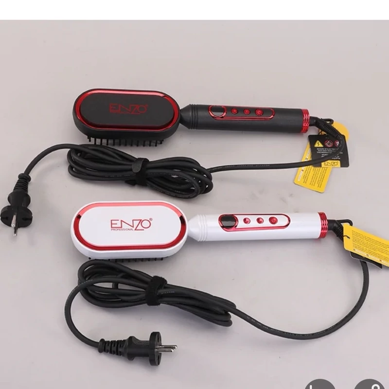 برس حراری انزو حرفه ای Enzo italy 4102 صافی شلاقی و ماندگار دیجیتالی صفحه نمایش 