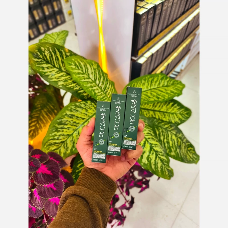 رنگ موی پیکارو سری واریاسیون شماره E13 رنگ واریاسیون نقره ای حجم 15 میلی لیتر