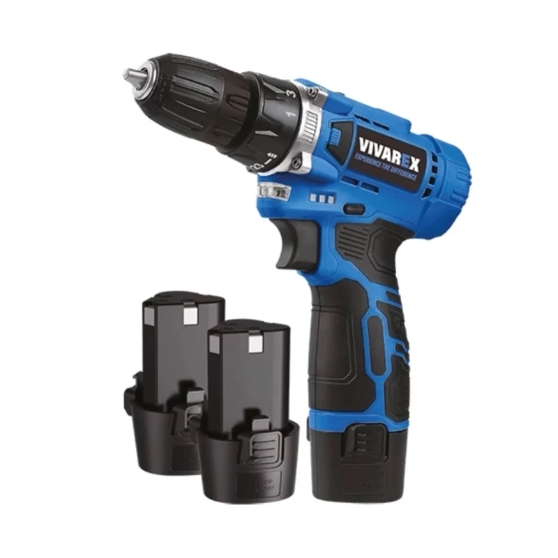 دریل شارژی 2باطری بدون لوازم ویوارکس مدل VR1215-2B(پس کرایه)