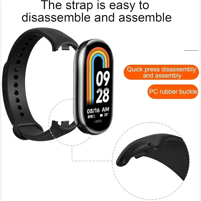 بند مچ بند هوشمند شیائومی 8 و 9 Mi Band 