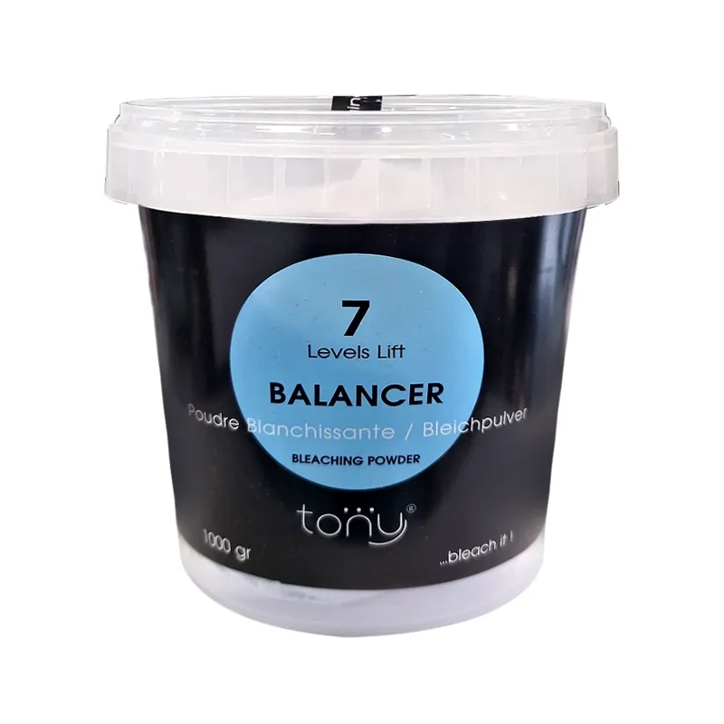 پودر دکلره آبی تونی (tony) مدل بالانسر (BALANCER) وزن 1000 گرمی
