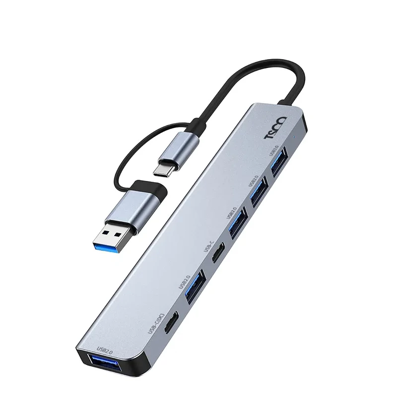 هاب 7 پورت Type-C / USB 3.0 تسکو THU 1148