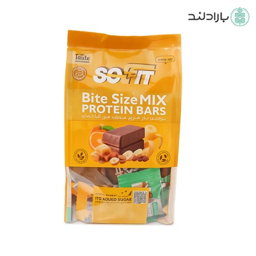 بسته ترکیبی پروتئین بار سوفیت مینی میکس 4 طعم 180 گرمی
