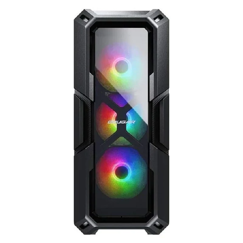 کیس گیمینگ Cougar (پوسته کیس) شیشه ای RGB