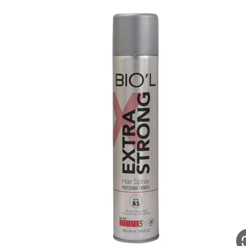 اسپری حالت دهنده موی سر بیول مدل Extra Strong