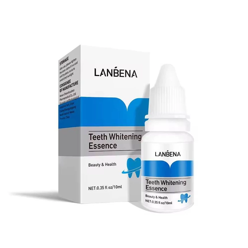 محلول سفیدکننده و جرم گیر دندان لانبنا 10 میل lanbena