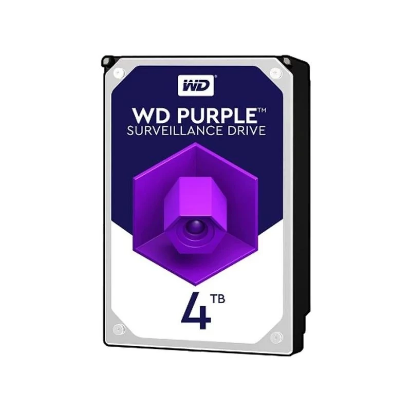 هارد دیسک اینترنال وسترن دیجیتال مدل PURPLE WD43PURZ ظرفیت 4 ترابایت
