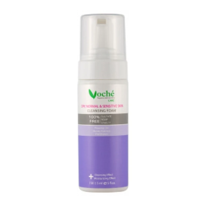 فوم شستشوی صورت وچه پوست خشک و نرمال و حساس - 150ml