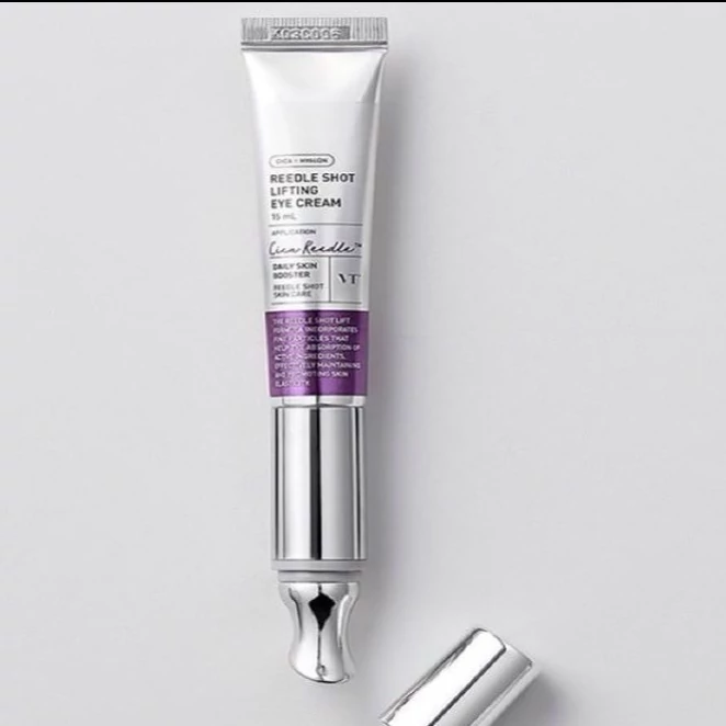 کرم دور چشم لیفتینگ ویبره دار ریدل شات Vt Reedle Shot Lifting Eye Cream 15Ml