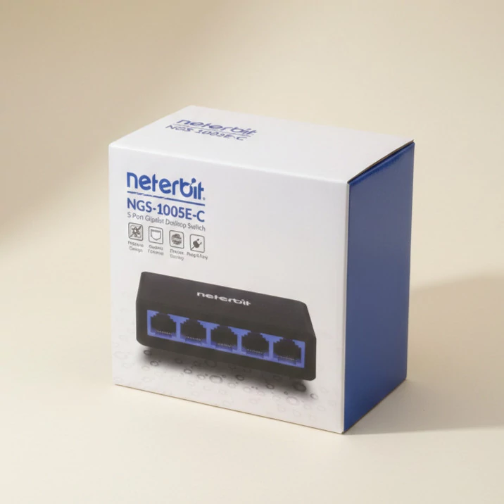 سوئیچ 5 پورت نتربیت مدل NGS-1005E-C