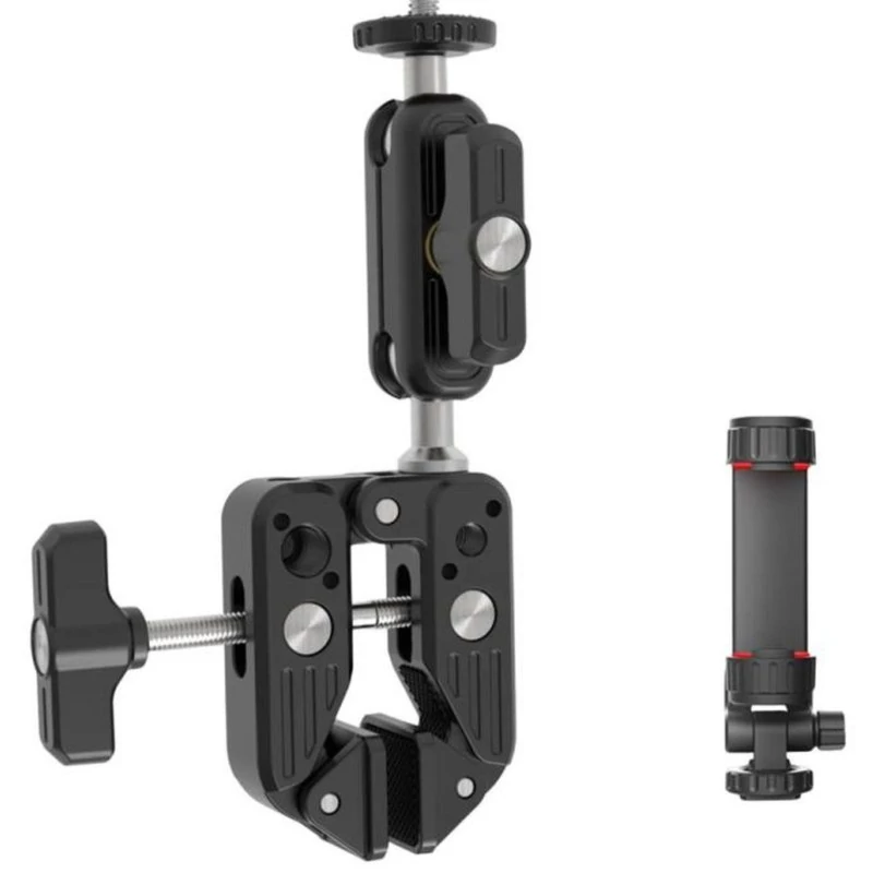 گیره چند منظوره جیماری JMARY MS-90 For Action Cameras Super Clamp