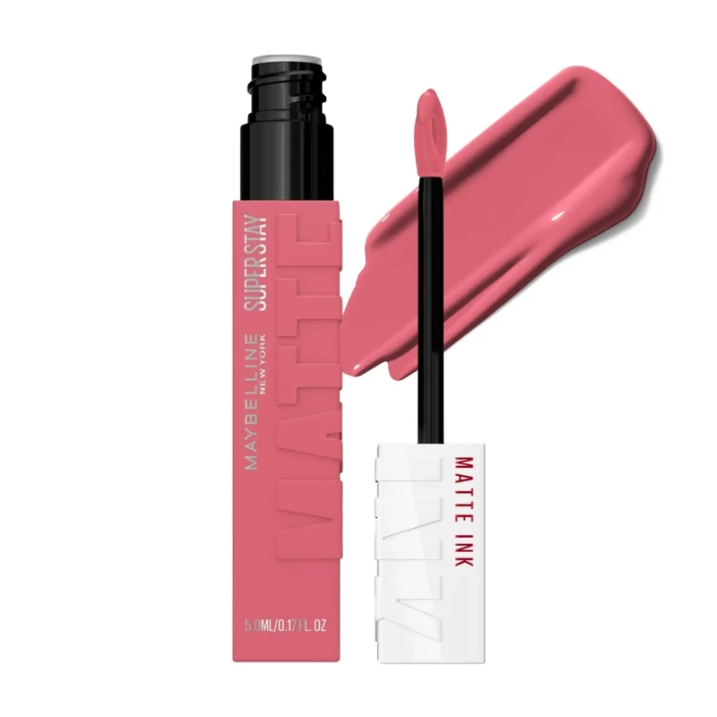 رژ لب مایع میبلین مدل Super Stay Matte Ink رنگ Revolutionary شماره 180