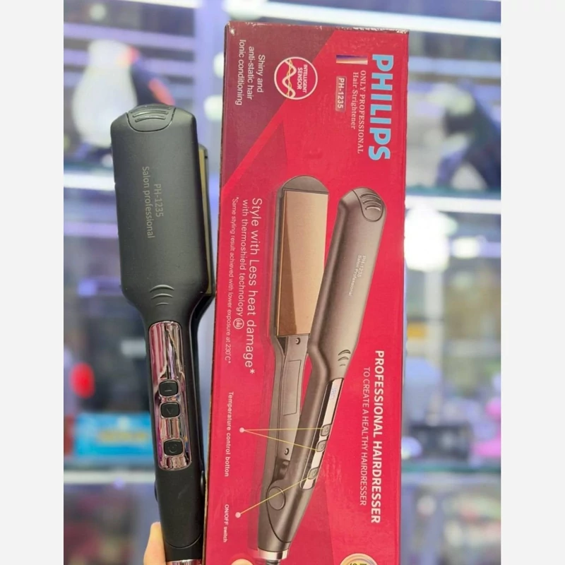 اتو حرفه ای و دیجیتالی فیلیپس PHILIPS مدل PH-1235 کاملا سرامیک و سالنی