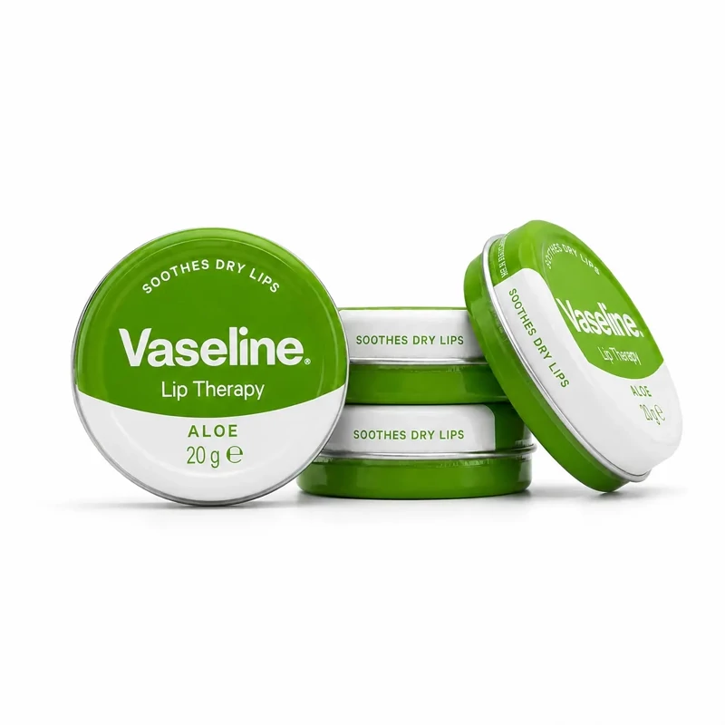 بالم لب آلوئه ورا وازلین Vaseline مدل Aloe وزن 20 گرم