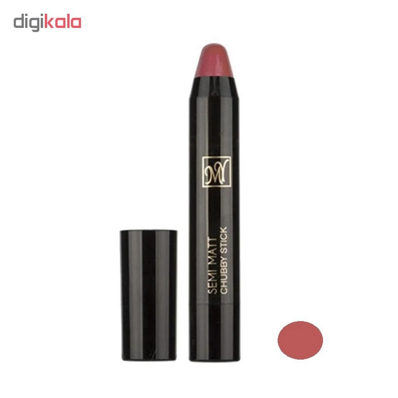 رژ لب مدادی مای مدل SEMI MATT سری Black Diomond شماره 16مدل 1