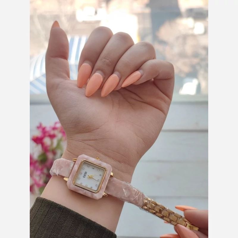 ساعت زنانه سرامیکی مارک gedi 52101