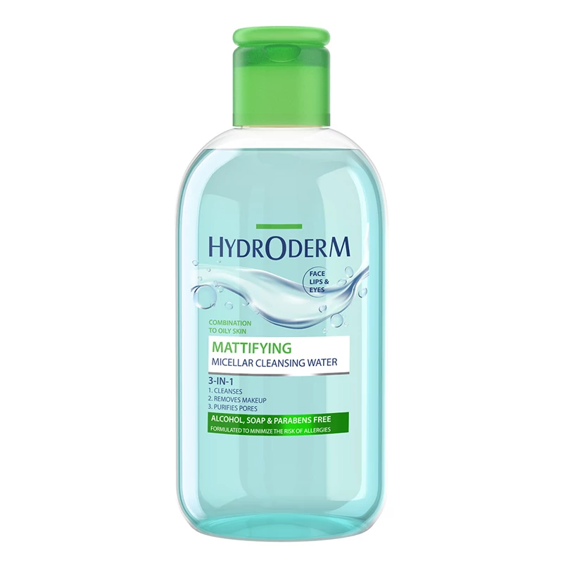 پاک کننده میسلار 3 در 1 پوست خشک هیدرودرم  Hydrating Micellar Cleansing Water Hydroderm