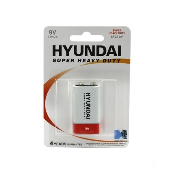 باطری کتابی هیوندای SUPER HEAVY زینک شرینگ 1 عددی