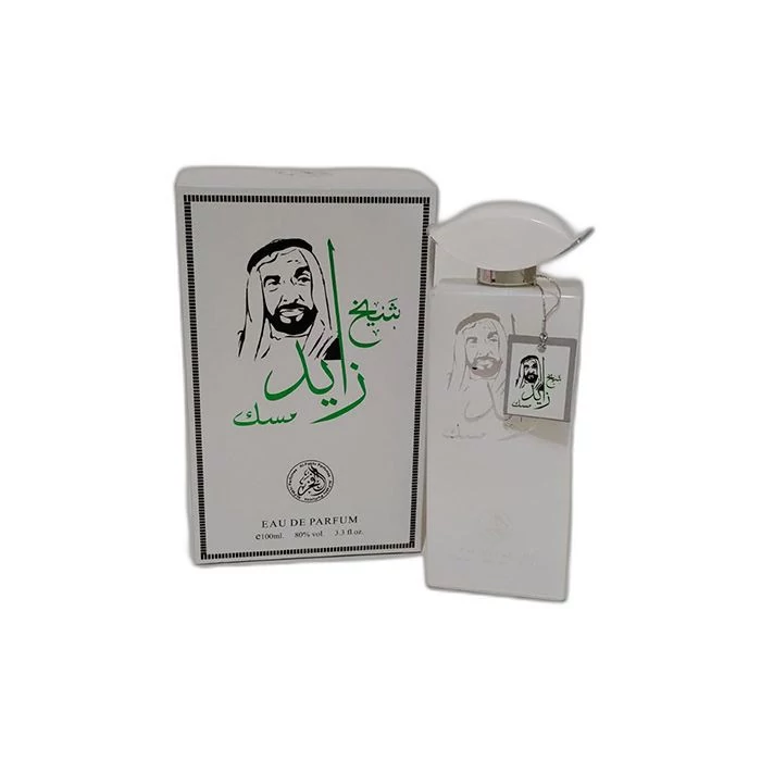 ادوپرفیوم مردانه الفخر مدل شیخ زاید مسک با رایحه خنک حجم 100 میلیلیتر