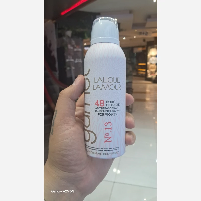 اسپری ضدتعریق گارنت لالیک لامور lalique lamour
