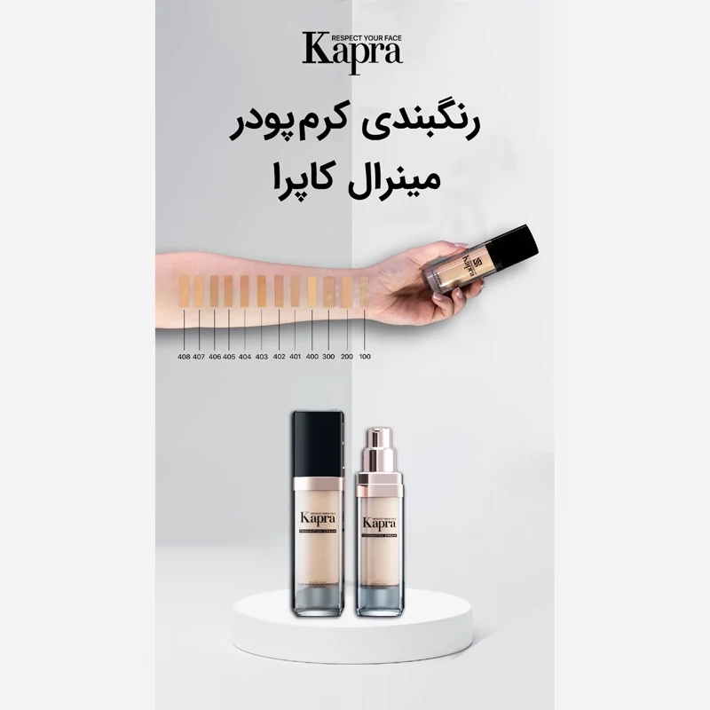 کرم پودر مینرال کاپرا300