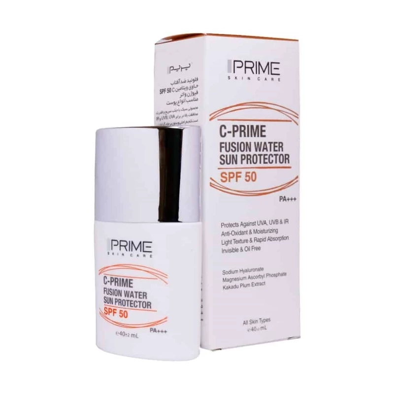 فلوئید ضد آفتاب ویتامین سی پرایم SPF50