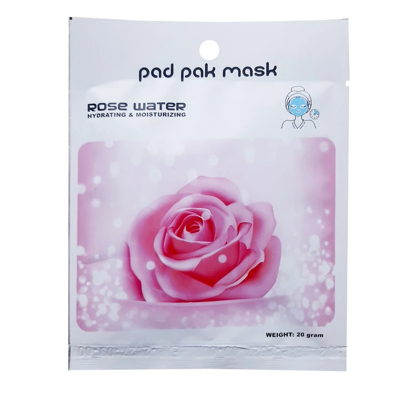 ماسک صورت ورقه ای پد پاک pad pak مدل گل رز