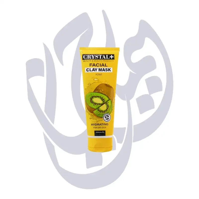 ماسک صورت آبرسان پوست خشک کریستال کیوی CLAY MASK 250ml