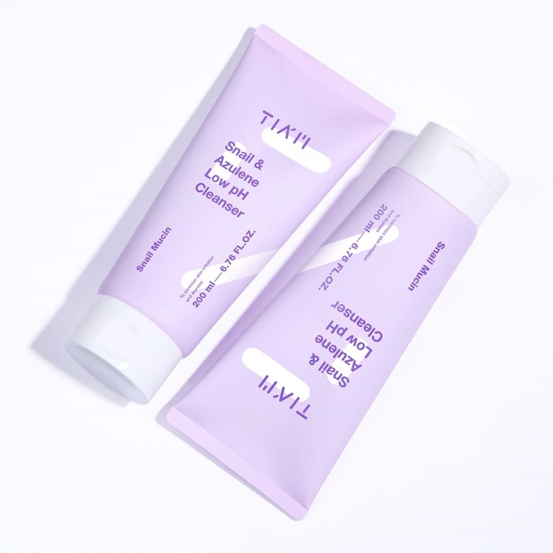 شوینده ژلی آبرسان صورت حلزون و آزولن تیام 200 میل Tiam Snail Azulene Low pH Cleanser