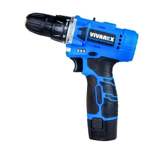 دریل شارژی ویوارکس مدل VR1215V ظرفیت 12 ولت با 2 باتری