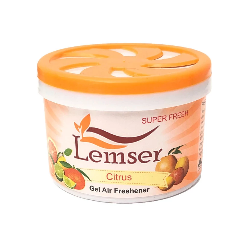 ژل خوشبو کننده هوا لمسر مدل Lemon حجم 90 میلی لیتر