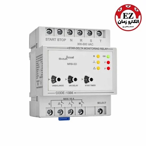 کنترل فاز ستاره مثلث شیوا امواج مدل MRB-SD
