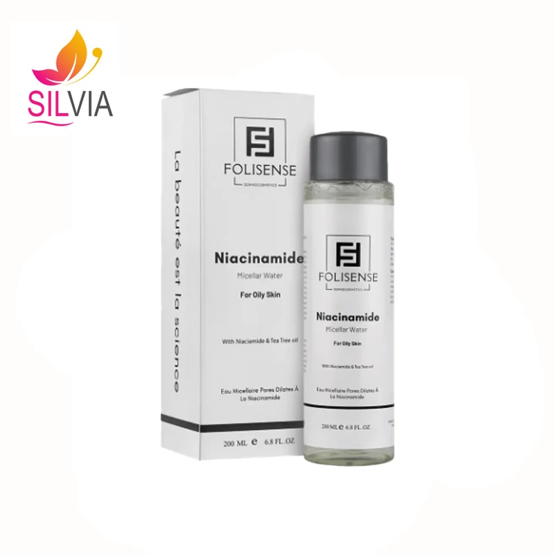 میسلار واتر نیاسینامید فولی سنس Niacinamide Micellar Water Folisense