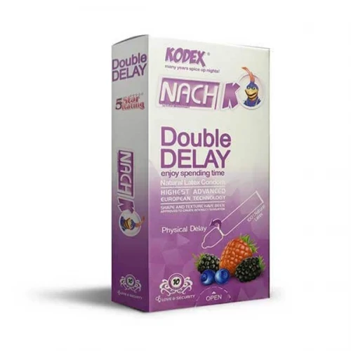 کاندوم کدکس مدل Double Delay Physical بسته 3 عددی -تأخیری فیزیکی
