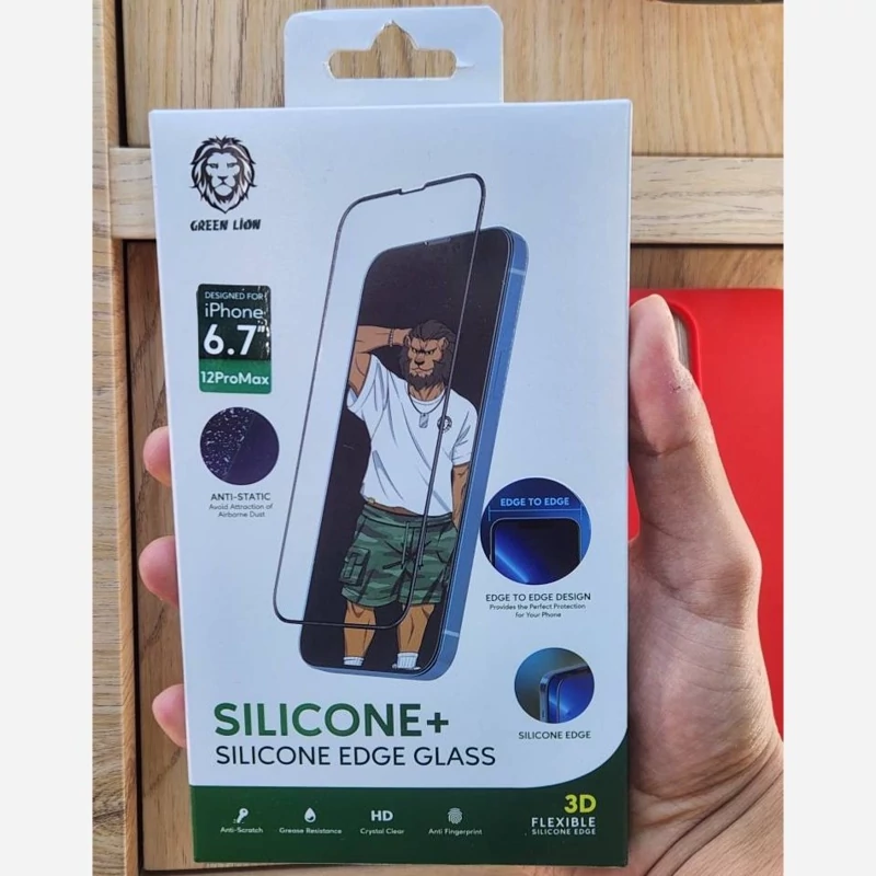 محافظ صفحه نمایش گرین مدل Silicone-Plus مناسب برای گوشی موبایل اپل iPhone 12 Pro