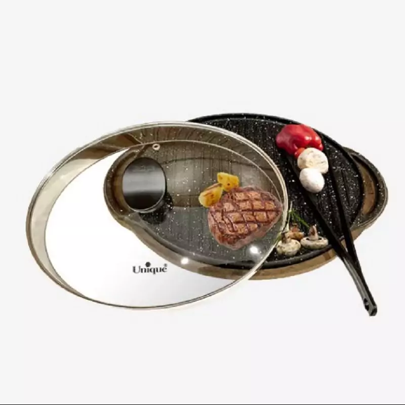 تابه گریل یونیک مدل بیضی کد 6019 مجموعه 3 عددیمدل 1